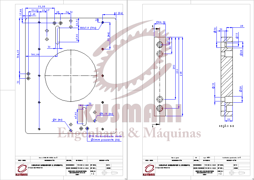 Desenhos Técnicos Kusmani Engenharia And Máquinas 2177